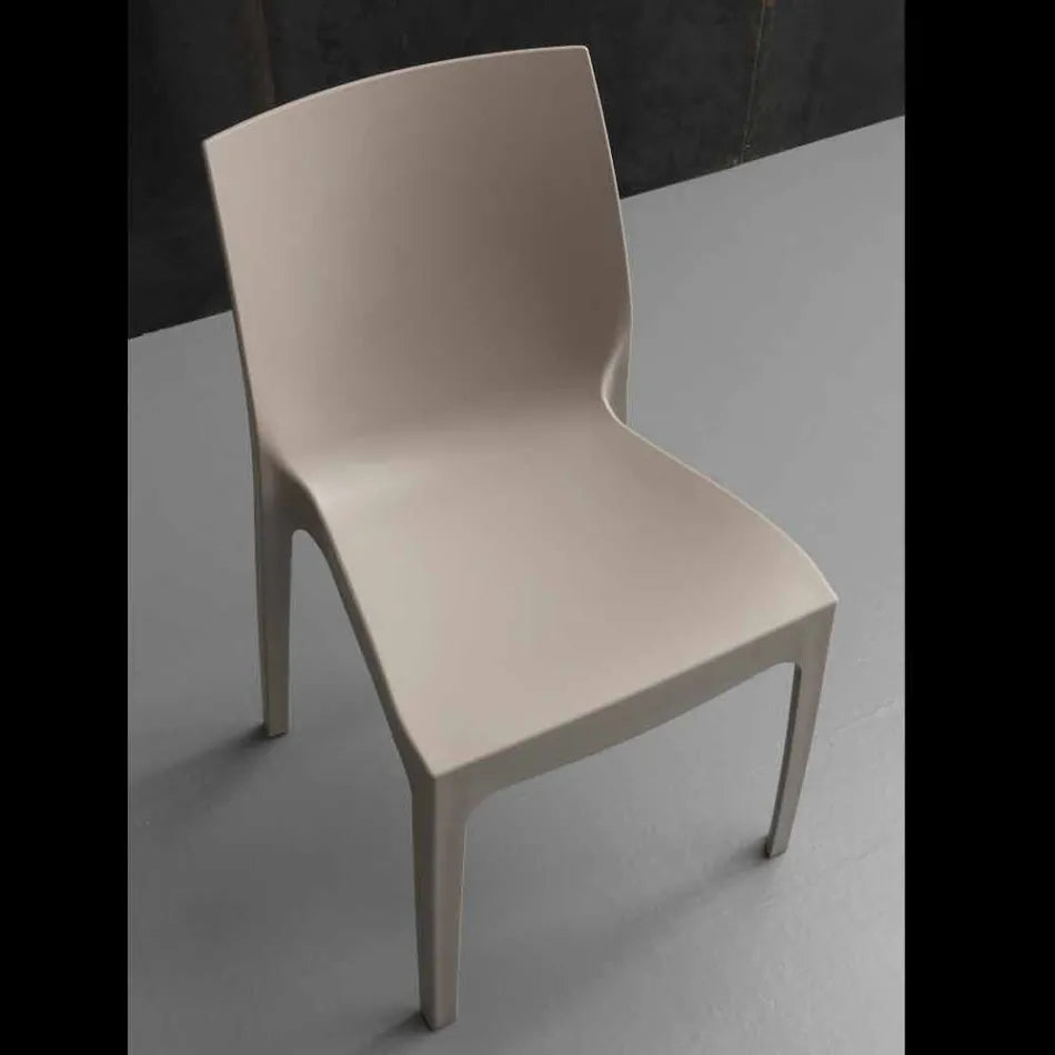 Silla moderna de cocina / comedor en polipropileno Imperia - Imagen 5