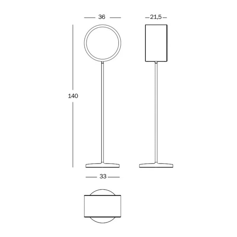 Lámpara de pie Magis Lost medium LED