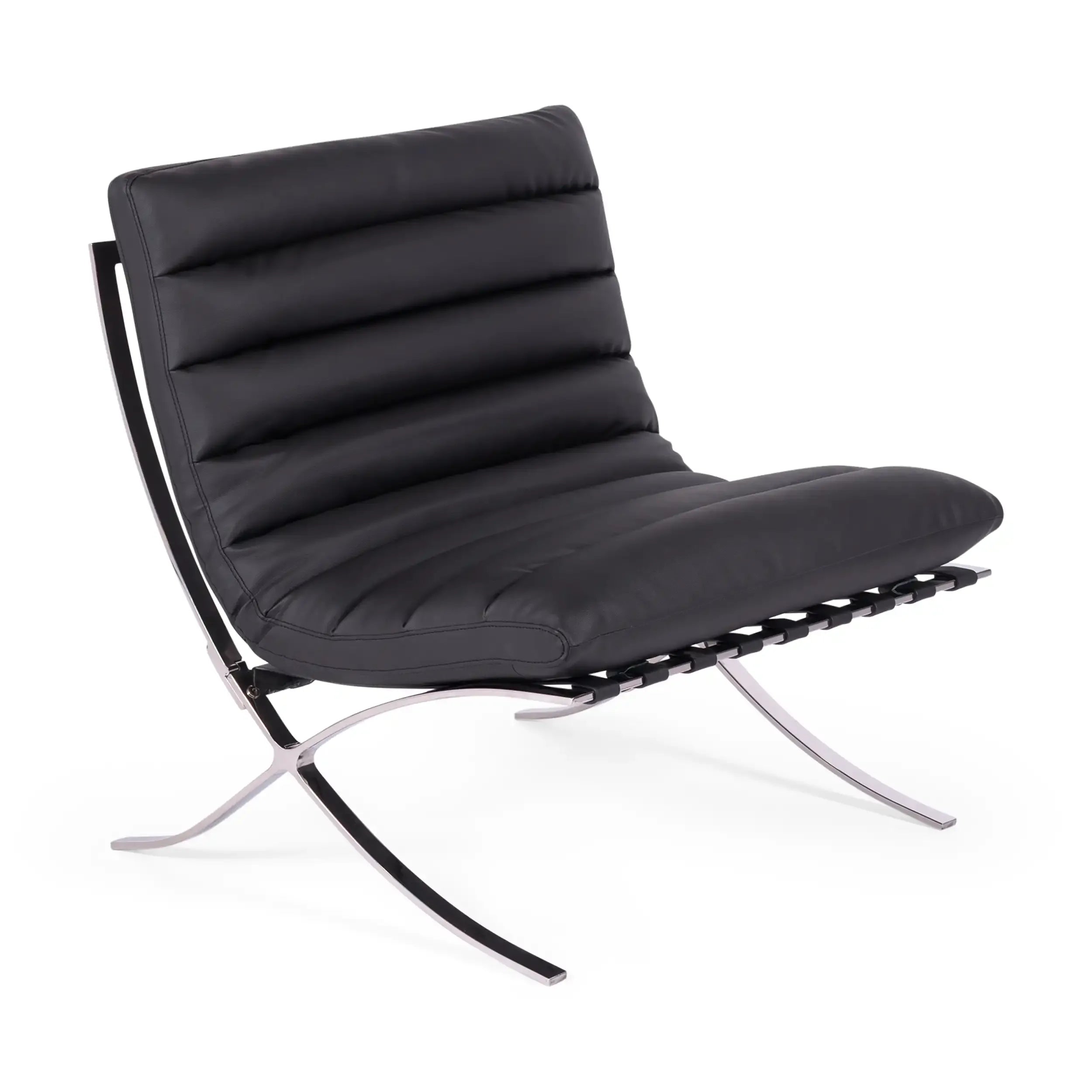 Sillón design en cuero synthétique - Madrid