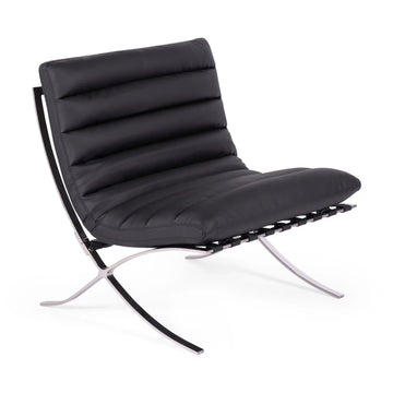Sillón design en cuero synthétique - Madrid
