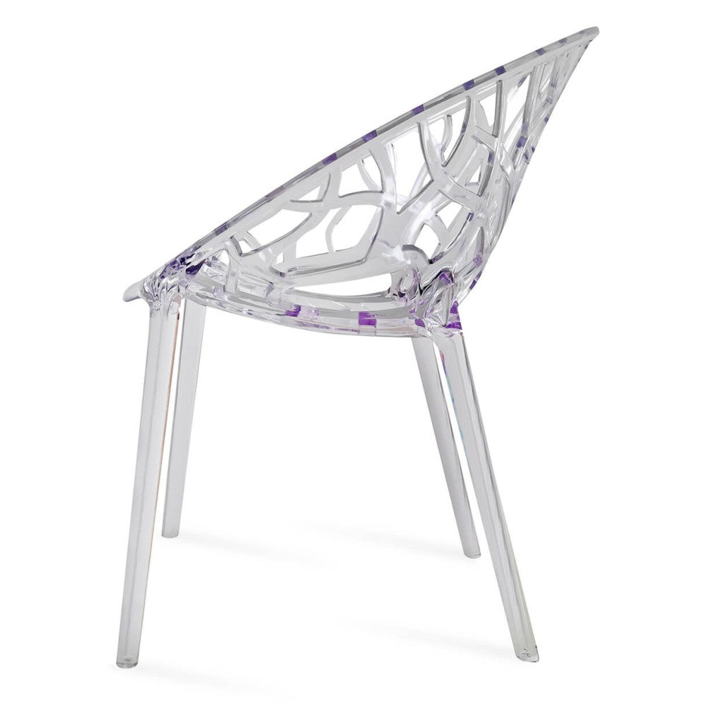 Silla transparente Chrystal perfecta para el jardín - Alta Calidad - Imagen 3