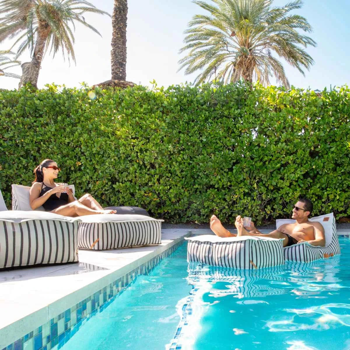 Silla lounge piscine flottante Lux Sealander