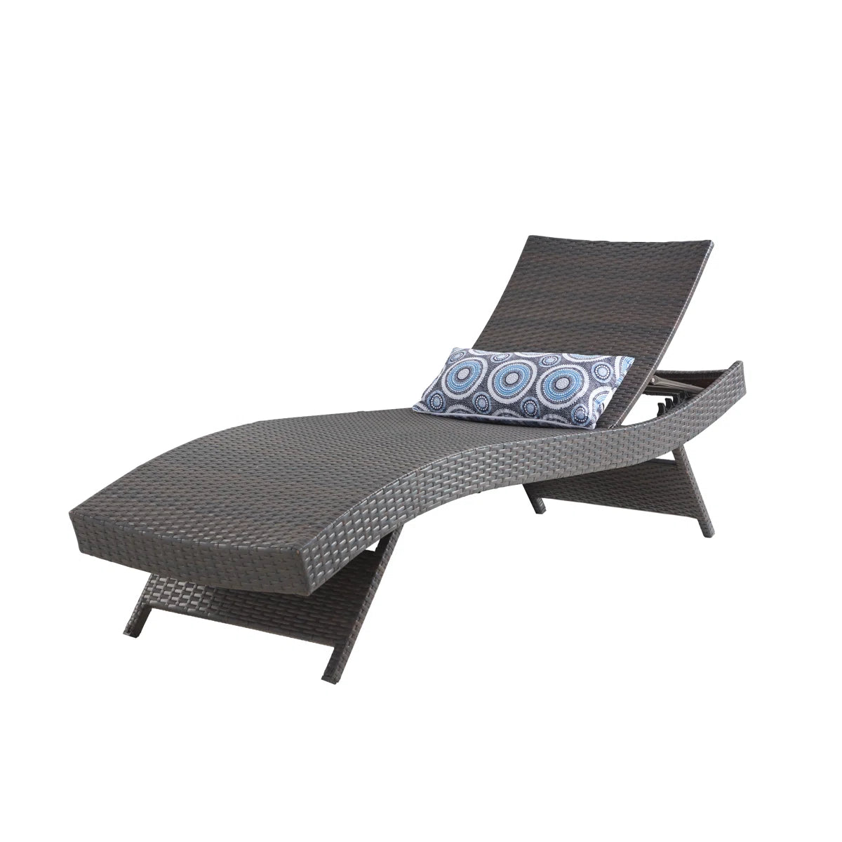 Set de 4 tumbonas de jardín reclinables y plegables - Estilo Contemporáneo - Imagen 5