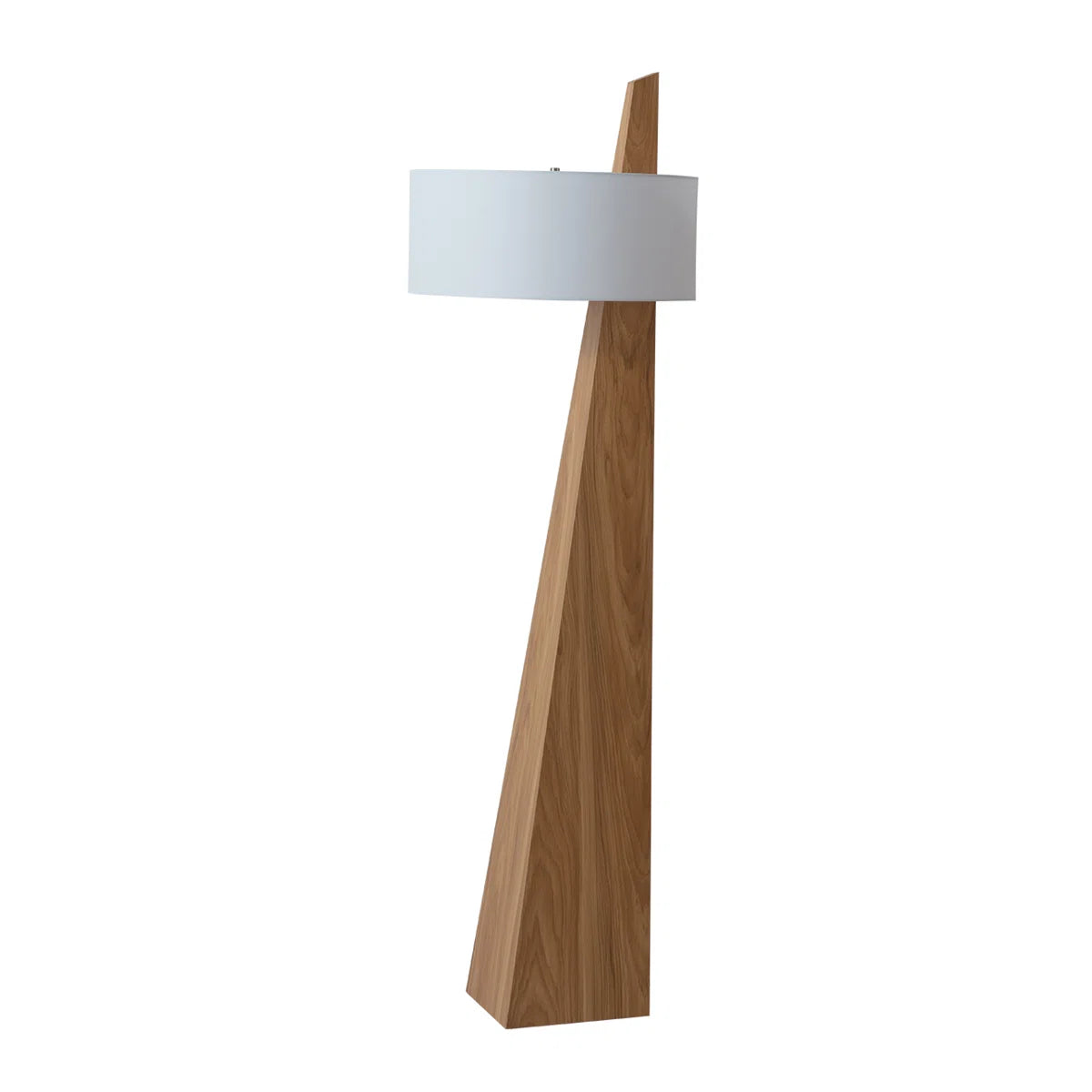 Lujoso Lámpara de pie Obelisk de madera maciza - Imagen 5