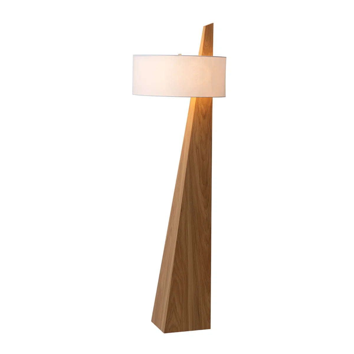 Lujoso Lámpara de pie Obelisk de madera maciza - Imagen 9