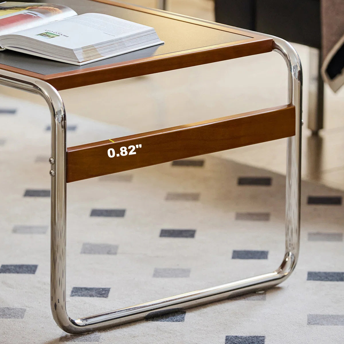 Mesa de centro Bauhaus rectangular - Imagen 4