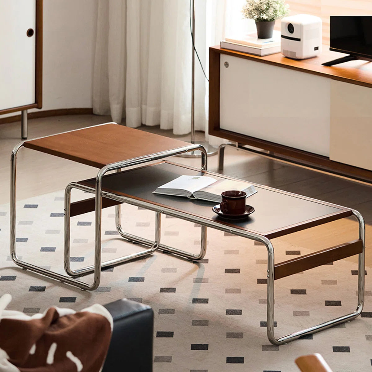 Mesa de centro Bauhaus rectangular - Imagen 5