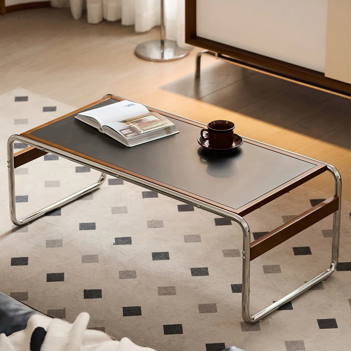 Mesa de centro Bauhaus rectangular
