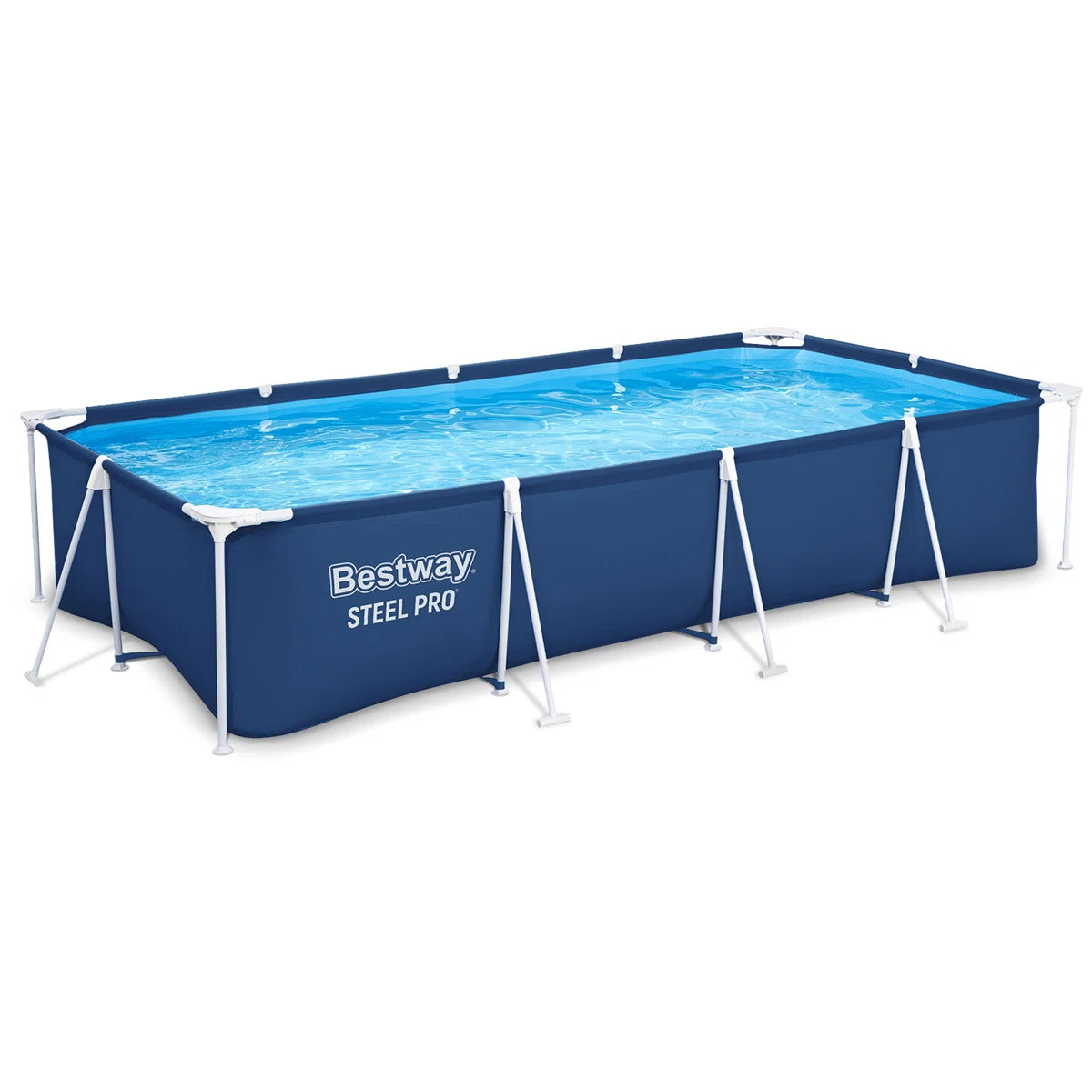 Elegante Piscina Elevada Rectangular Bestway - Imagen 4