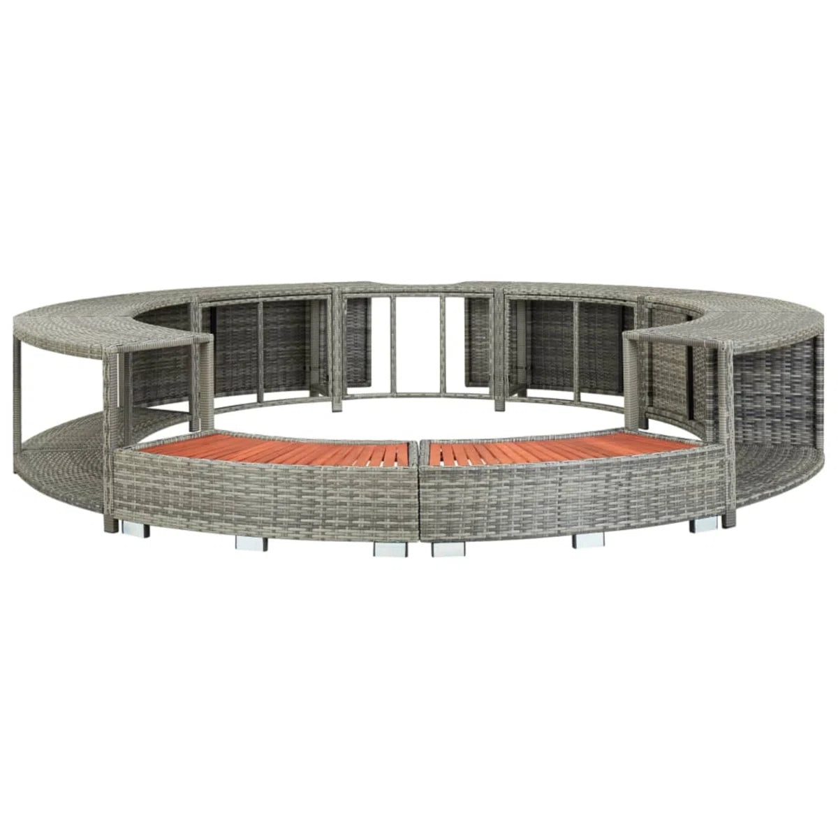 Diseño Revestimiento circular para jacuzzi exterior - Imagen 3
