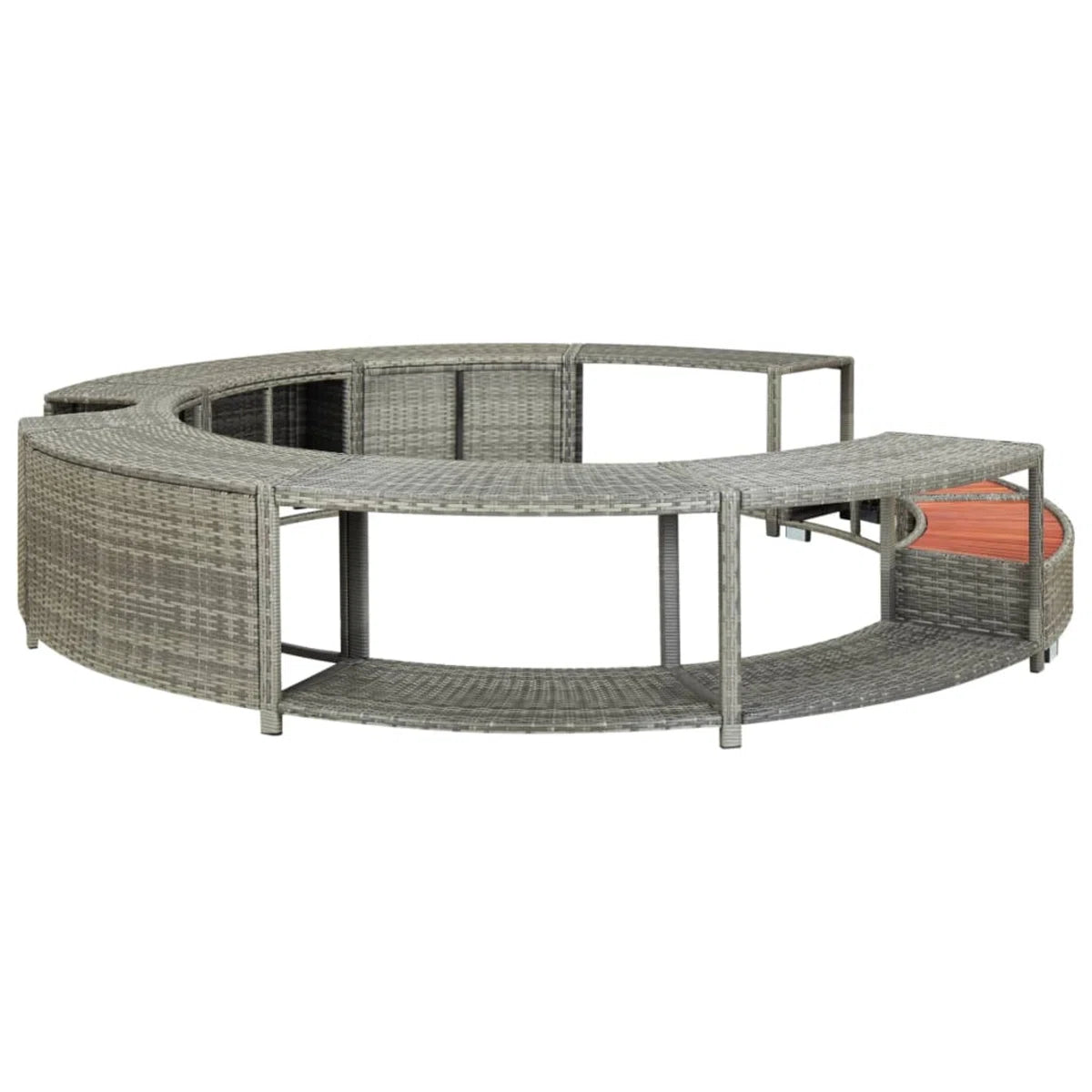 Diseño Revestimiento circular para jacuzzi exterior - Imagen 8