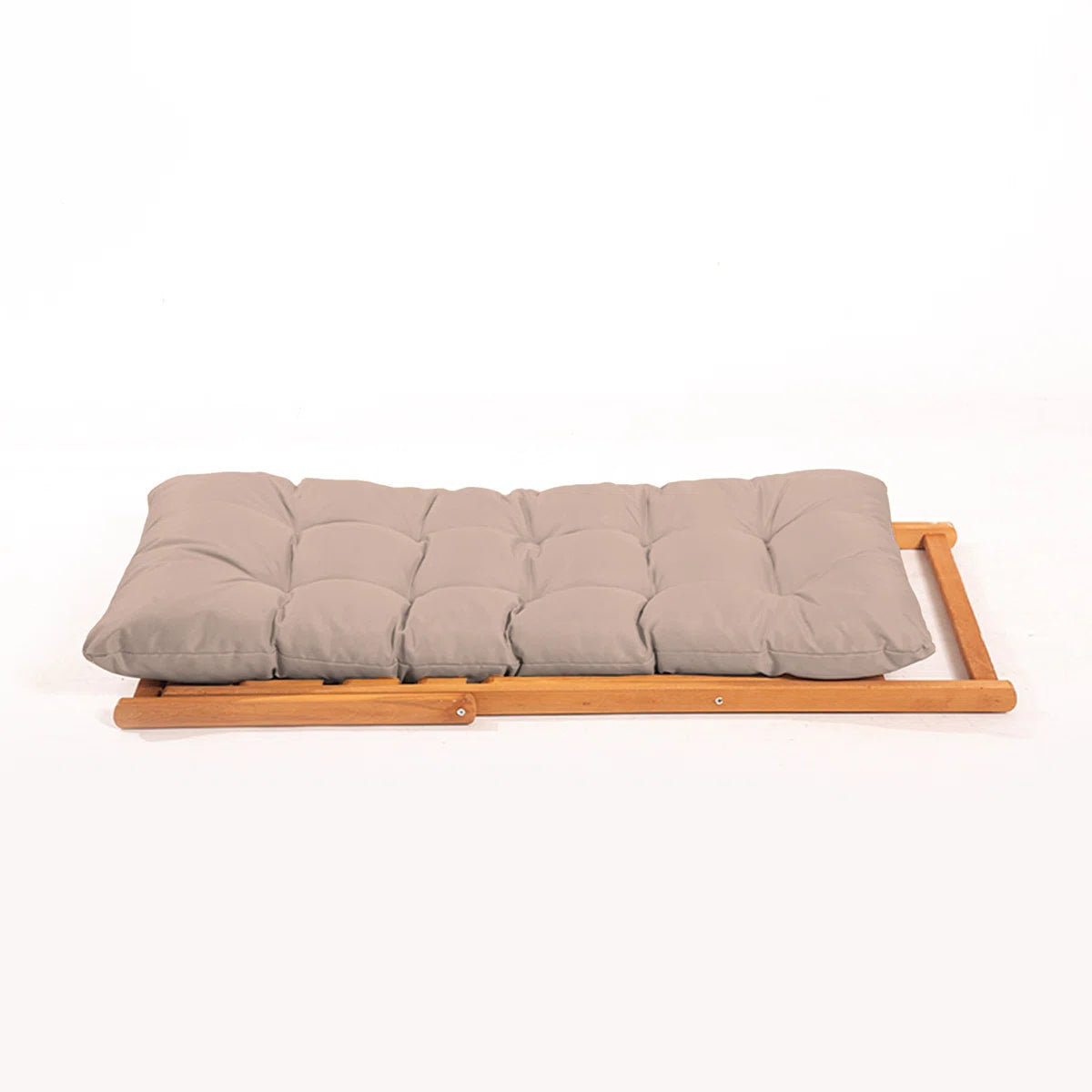 Sillón de jardín plegable de madera - Imagen 2
