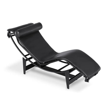 Silla Longue Ergonómica Reclinable de Piel Sintética