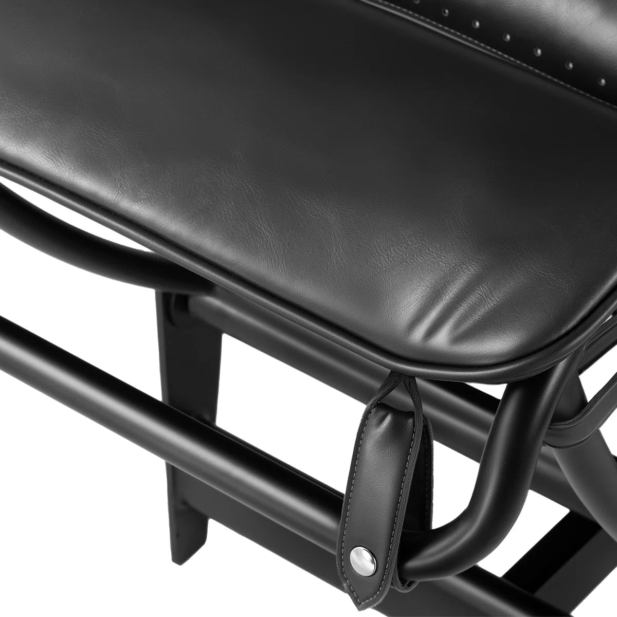 Silla Longue Ergonómica Reclinable de Piel Sintética - Decoración Moderna - Imagen 3