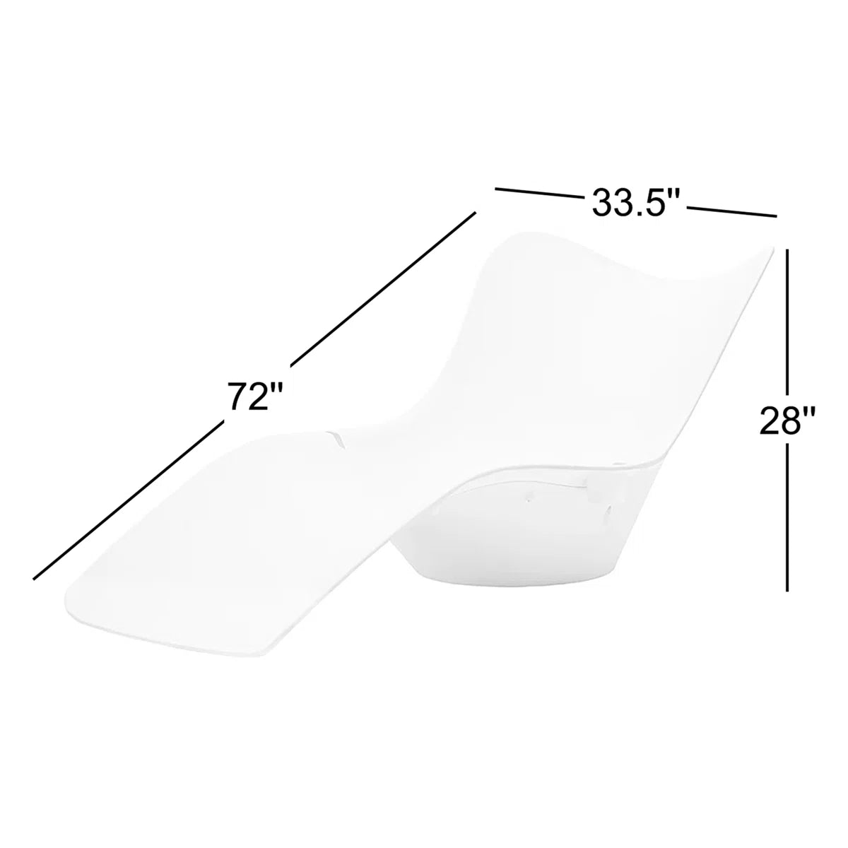 Diseño Set de 2 tumbonas para piscina - Imagen 5
