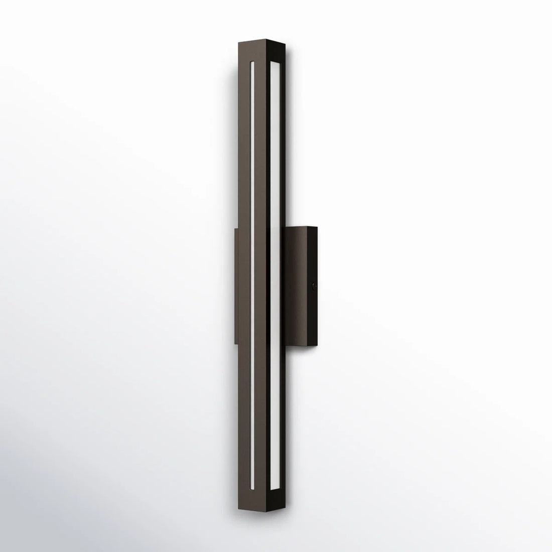 Aplique LED lineal contemporáneo de aluminio
