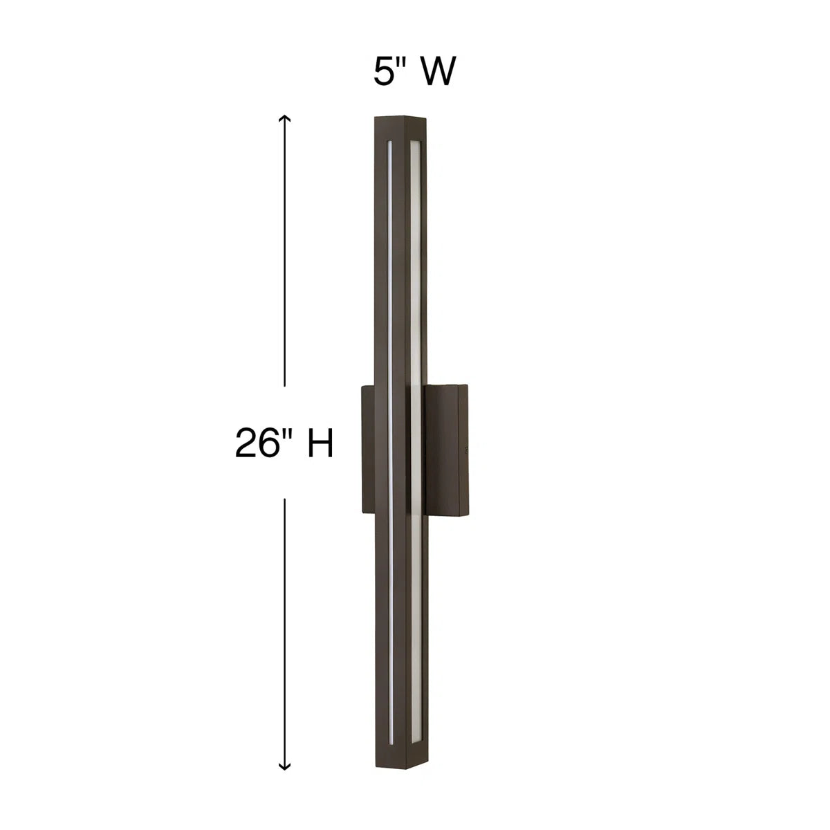 Aplique LED lineal contemporáneo de aluminio - Imagen 5